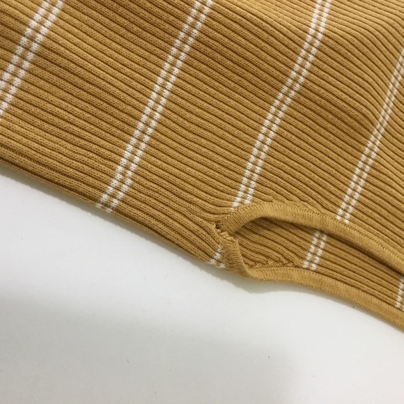 Freshman 1996 Sleeveless Sweater Tank Top Knit Striped Y2K - Picture 5 of 7